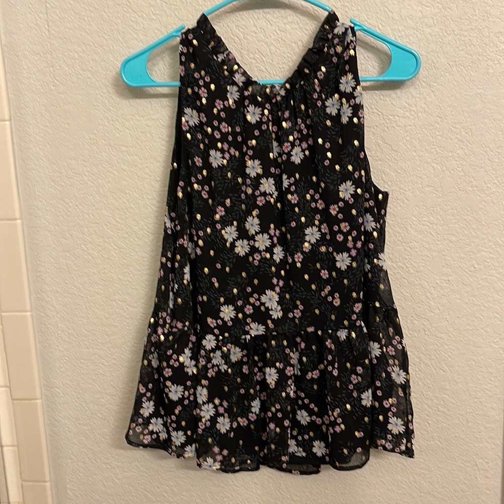 Loft peplum top